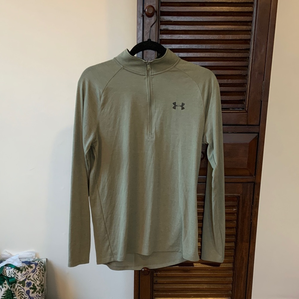 Under Armour Men's Olive Long Sleeve Shirt